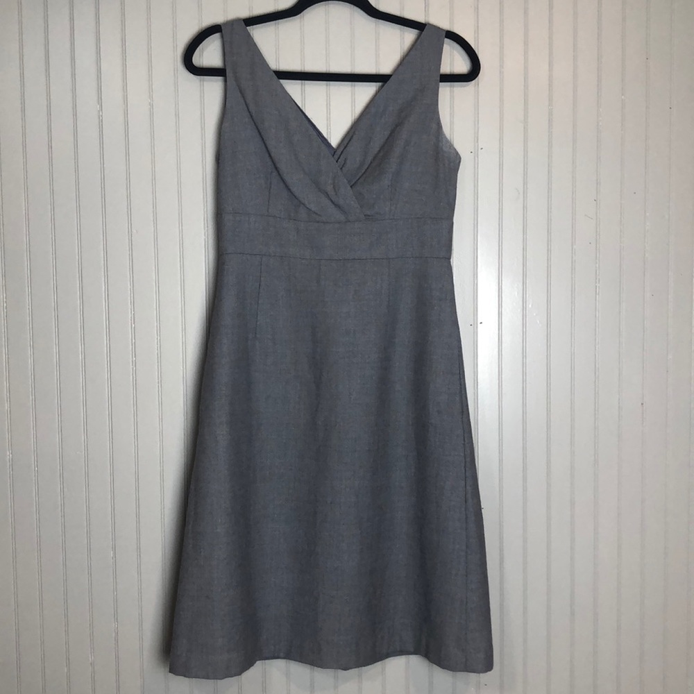 Banana Republic Gray Wool Dress - Picture 1 of 6